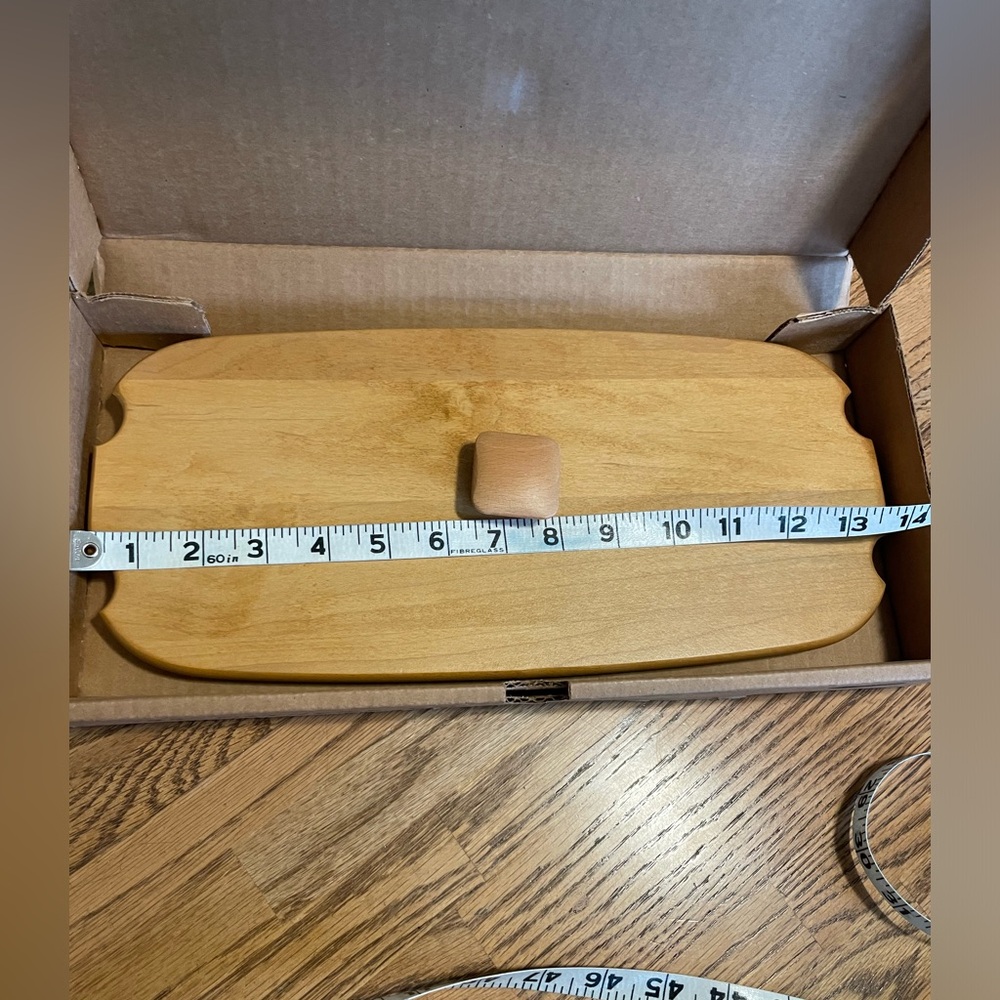 Longaberger 1997 Father’s Day Basket Lid- Light Natural Wood